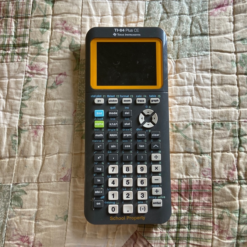 TI-84 calculator for AP Calculus!
